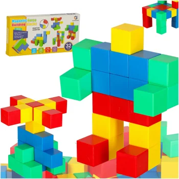 Magnetic Building Blocks Cubes 32 pcs.