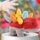 Bakalu Montessori Dinosaur Shape Sorter KZ1144, Red