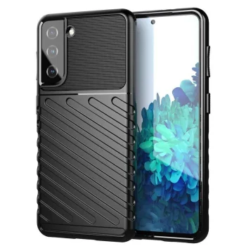 Thunder Case Silicone Armor Case for Samsung Galaxy S23+ Black