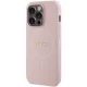 Guess Saffiano MagSafe Case for iPhone 14 Pro, Pink