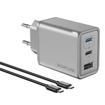 GaN Wall Charger EcoFlow RAPID 65W 3-Port