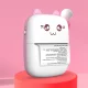 HURC9 Bluetooth Mini Thermal Printer Mini Kitty - Pink