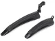 Bicycle Mudguards Front and Rear Set, 2 pcs, Black