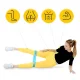 4Fizjo Mini Power Band Resistance Band, 0.6 mm, Blue (3-5 kg)