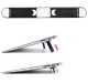 Foldable plastic laptop stand, white