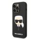 Karl Lagerfeld Silicone Karl\'s Head MagSafe Phone Case Cover iPhone 14 Pro Max - black