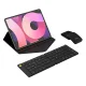 Set Wireless Foldable Keyboard Delux KF10 + Ergonomic Mouse MF10PR