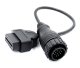 Diagnostikas adapteris OBD2 uz 14 pin Mercedes Sprinter VW LT