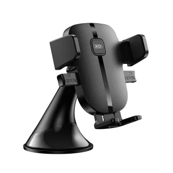 XO C120 Car Phone Holder with Suction Cup, Black