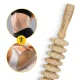 4Fizjo Wooden Body Massage Roller, Anti-Cellulite, 42 cm, Brown