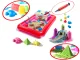 Kinetic Sand for Kids 2kg with Molds and Sandbox, Pink