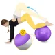 4Fizjo Reh Ball 55 cm Exercise Ball, Purple