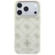 Guess Peony 4G Small Logo MagSafe Case for iPhone 17 Pro / 18 Pro - Beige