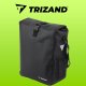TRIZAND Waterproof Bicycle Bag Trunk Pannier 15L, Black