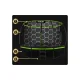 Neo-Sport Garden Trampoline 435 cm (14 ft) with Inner Net and Ladder, Green