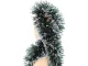 Artificial Christmas Tree Garland Chain, 5 m x 9 cm, Green and White