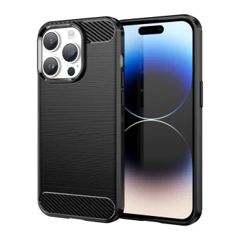 Carbon Case for iPhone 14 Pro Max, Black