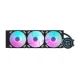 Darkflash DN-D360 Liquid CPU Cooler with LCD Display, Black