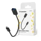 Wozinsky WOTGY1S USB-C to USB-A 3.0 OTG Adapter - Black