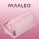 Maaleo 00024519 Two-Compartment School Pencil Case, Pink