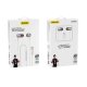 Dudao X1PROT Wired USB-C Earphones 1.2m, White