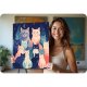 Massido Paint by Numbers Canvas 40x50 cm - Charming Cats Art Kit