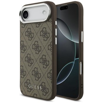 Guess 4G Classic Logo MagSafe Case for iPhone Air, Brown