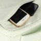 Anti-Theft Waterproof Backpack Bag Rucksack with USB Charging Port 26-36L, White