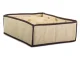 Underwear and Socks Drawer Organizer, 12 Compartments, Beige