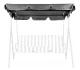 MultiGarden FC-007A GREY Garden Swing Canopy, 200x120 cm, Grey