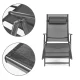 Multigarden ZRL020 Folding Garden and Beach Lounger, Grey