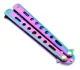 Rainbow Butterfly Training Knife