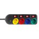 Maclean MCE508 B Power Strip, 4 Outlets, USB-A/C, 1.5m, Black