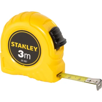 Stanley 1-30-487 Tape Measure, 3 m x 12.7 mm, Yellow/Black