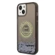 Karl Lagerfeld Liquid Glitter RSG Case for iPhone 14 - Black