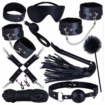 Set of 10 Erotic Accessories