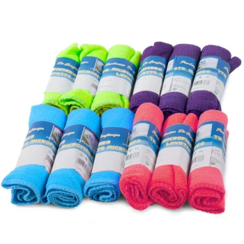 Microfiber Cleaning Cloths Set, 27x29 cm, 12 pcs