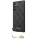 Guess 4G Charms Case for Samsung Galaxy S24 Ultra, Black