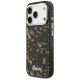 Guess IML Script Metal MagSafe Phone Case Cover iPhone 17 Pro Max - Black and Brown