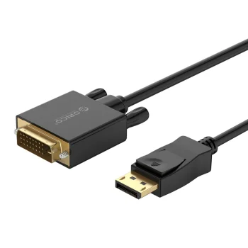 Orico XD-DTD DisplayPort to DVI 4K Cable, 1m - Black