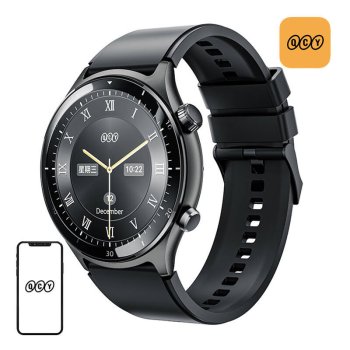 Smartwatch QCY S7 1.43" AMOLED Bluetooth Black