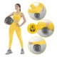 4Fizjo 1530 Spiked Rehabilitation Ball, 20 cm, Grey