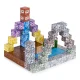 Multistore Magnetic Building Blocks for Kids, 88 Pieces