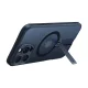 Torras Pstand Spin Case for iPhone 16 Pro Max with Kickstand, Black