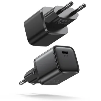 Joyroom L-P202 Fast Wall Charger USB Type C 20W PD QC 3.0 AFC, Black