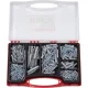 Fischer SOS-Box Plug and Screw Assortment Set S/FU, 180 Pieces
