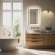 ModernHome LED Bathroom Mirror 50x70 cm with Touch Switch