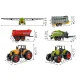 Kruzzel 00023436 Farm Machinery Toy Set (6 pcs)