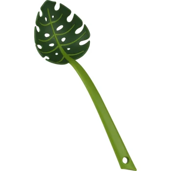 OTOTO Jungle Spoon Slotted Cooking Spoon, Green