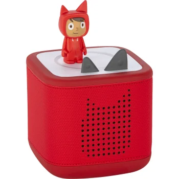 Tonies Toniebox 2 Classic Starterset Children's Audio Player, Sunset Red